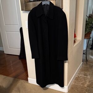 Alfani Sleek Black Coat